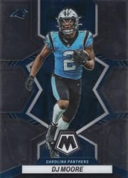 2022 Panini Mosaic Base Set DJ Moore #29 card