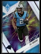 2022 Panini Phoenix DJ Moore Color Burst #70 card