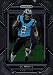2022 Panini Prizm Base Set DJ Moore #41 card
