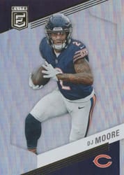 2023 Donruss Elite Base Set DJ Moore #35 card