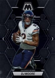 2023 Panini Mosaic Base Set DJ Moore #34 card