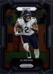 2023 Panini Prizm Base Set DJ Moore #47 card