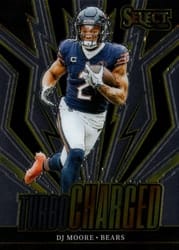 2023 Panini Select Turbocharged DJ Moore #24 card