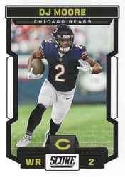 2023 Score Base Set DJ Moore #46 card