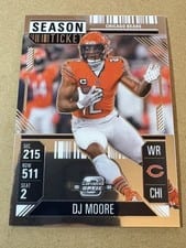 2024 Panini Contenders Optic Base Set DJ Moore #9 card