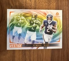 2024 Panini Luminance Vestige DJ Moore #VES-DME card