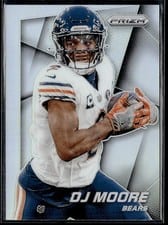 2024 Panini Prizm Prizm Flashback DJ Moore #9 card