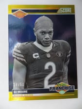 2024 Score The Franchise DJ Moore #6 card