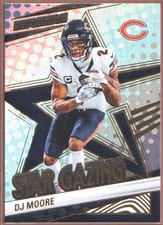 2025 Panini Revolution Star Gazing DJ Moore #4 card