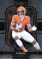 2025 Panini Select Base Set DJ Moore #173 card