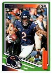 2025 Score Base Set DJ Moore #254 card