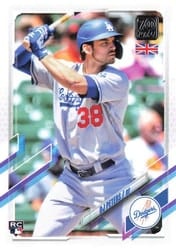 2021 Topps UK Edition Base Set DJ Peters #160 card