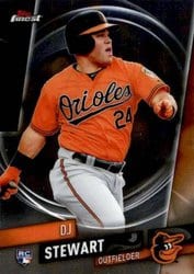 2019 Finest Base Set DJ Stewart #46 card