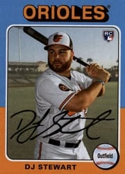 2019 Topps Archives Base Set DJ Stewart #192 card