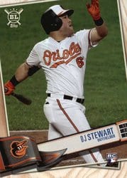 2019 Topps Big League Base Set DJ Stewart #57 card