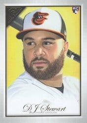2019 Topps Gallery Base Set DJ Stewart #119 card