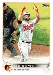 2022 Topps Base Set DJ Stewart #366 card