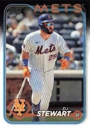 2024 Topps Base Set DJ Stewart #609 card