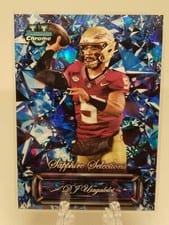 2024 Bowman University Chrome Sapphire Sapphire Selections Set DJ Uiagalelei #SS-17 card