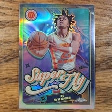 2023 Topps Chrome McDonald's All American SuperFly DJ Wagner #SF-3 card