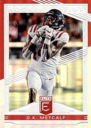 2019 Donruss Elite Rookie Elitist DK Metcalf #RE-5 card