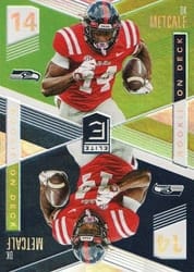 2019 Donruss Elite Rookie on Deck DK Metcalf #RD-4 card