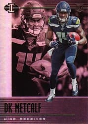 2019 Panini Illusions Base Set DK Metcalf #37 card