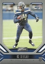2019 Panini Playbook Base Set DK Metcalf #113 card