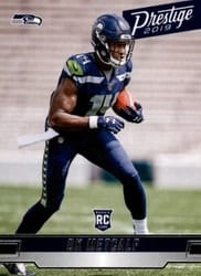 2019 Panini Prestige Base Set DK Metcalf #223 card