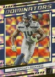 2020 Donruss Dominators DK Metcalf #D-DK card