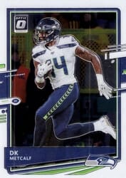 2020 Donruss Optic Base Set DK Metcalf #90 card