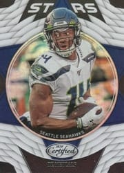 2020 Panini Certified Stars DK Metcalf #CS-DK card