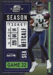 2020 Panini Contenders Optic Base Set DK Metcalf #53 card