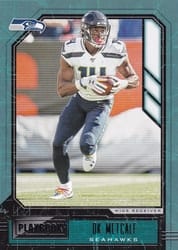 2020 Panini Playbook Base Set DK Metcalf #100 card