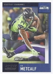 2020 Score Base Set DK Metcalf #319 card