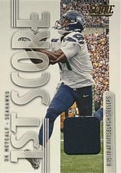 2020 Score First Score DK Metcalf #FS-DK card