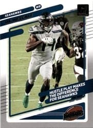 2021 Donruss Highlights DK Metcalf #HI-6 card