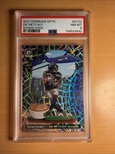 2021 Panini Donruss Optic Downtown DK Metcalf #DT-32 card
