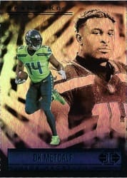2021 Panini Illusions Base Set DK Metcalf #21 card