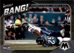 2021 Panini Mosaic Bang! DK Metcalf #13 card