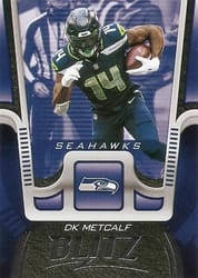 2021 Panini Playbook Blitz DK Metcalf #BTZ-DKM card