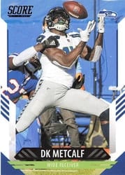2021 Score Base Set DK Metcalf #267 card