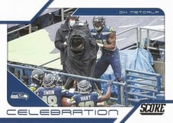 2021 Score Celebration DK Metcalf #C7 card