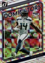 2022 Donruss Dominators DK Metcalf #D31 card