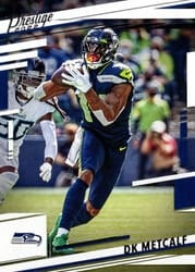 2022 Panini Prestige Base Set DK Metcalf #258 card