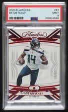 2023 Panini Flawless Base Set DK Metcalf #57 card
