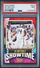 2023 Score Showtime DK Metcalf #ST-14 card