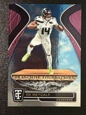 2024 Panini Totally Certified Franchise Foundations DK Metcalf #18 card