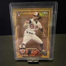 2023 Topps Gilded Collection Base Set DL Hall #101 card