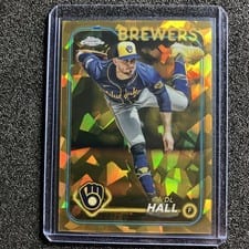 2024 Topps Chrome Update Sapphire Edition Base Set DL Hall #USCS112 card
